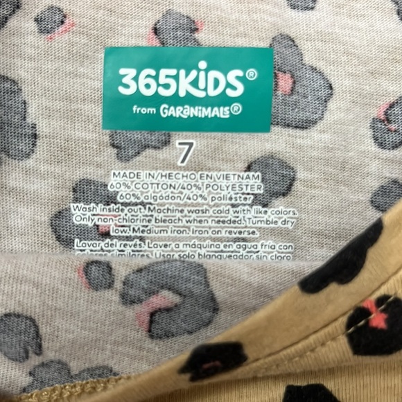 Bundle of 3 - 365 Kids by Garanimals - Girls Shirts - Size 7 - Picture 11 of 12